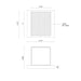 Kuzco EW4401 Mavis 4" Tall LED Outdoor Wall Sconce