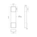 Kuzco EW72332 Vail 32" Tall LED Outdoor Wall Sconce
