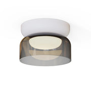 Pablo Designs Totem Mini 7" LED Flush Mount - Smoke 