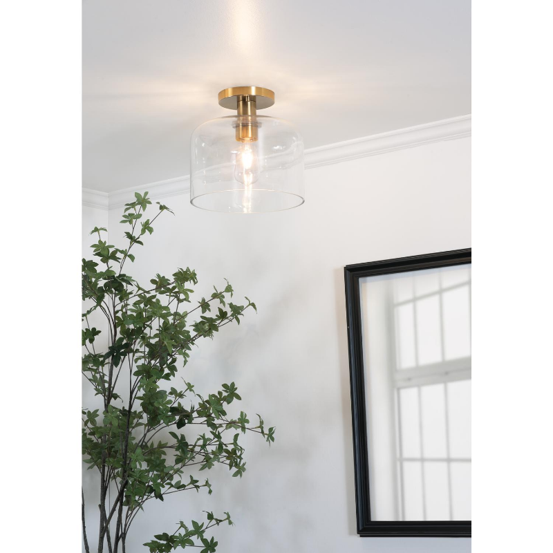AFX ESAC10MB Elsa 1-lt 10" Semi-Flush Mount