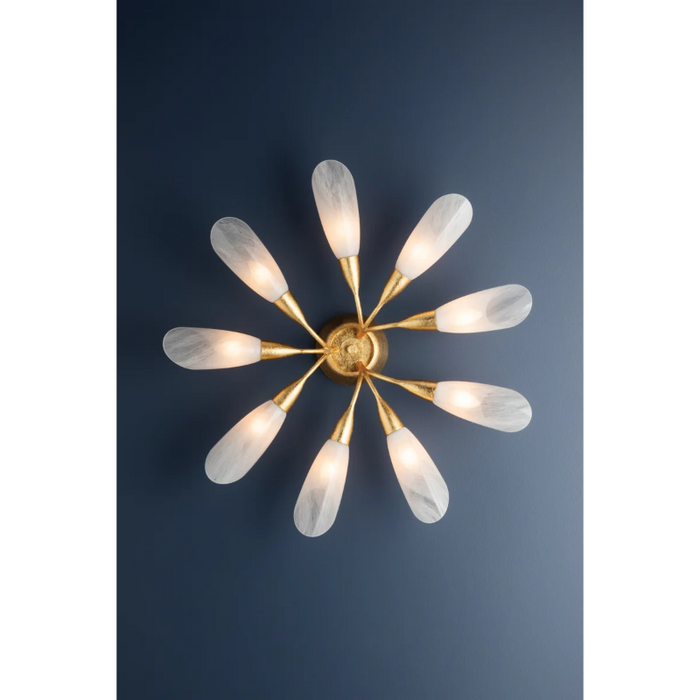 Hudson Valley 3031 Enfield 9-lt 31" Semi Flush Mount