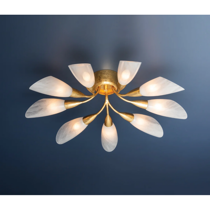 Hudson Valley 3031 Enfield 9-lt 31" Semi Flush Mount