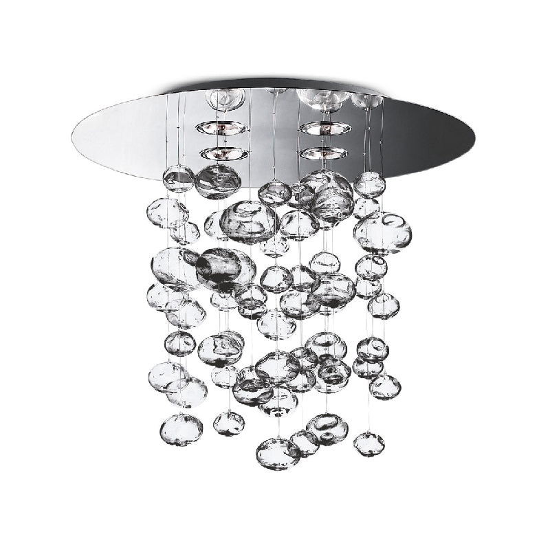 Leucos Ether S90 4-lt 39" Chandelier