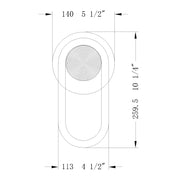 Eurofase 49259 Swing 1-lt 10" Tall LED Outdoor Wall Sconce