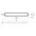 Eurofase 49445 Tramore 1-lt 38" Tall LED Wall Sconce