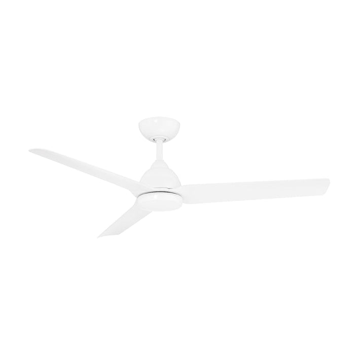 WAC F-001 Mocha 54" Smart Ceiling Fan - Matte White