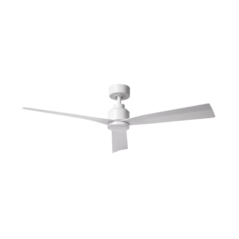 WAC F-003 Clean 52" Smart Ceiling Fan - Matte White