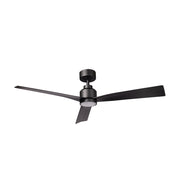 WAC F-003L Clean 52" Smart Ceiling Fan with LED Light Kit - Matte Black