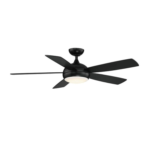 WAC F-005L Odyssey 52" Smart Ceiling Fan with LED Light Kit - Matte Black