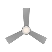 WAC F-036L Hug 44" Flush Mount Smart Ceiling Fan with LED Light Kit