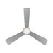 WAC F-037L Hug 52" Flush Mount Smart Ceiling Fan with LED Light Kit