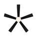 WAC F-053L Eclipse 54" Smart Ceiling Fan with LED Light Kit