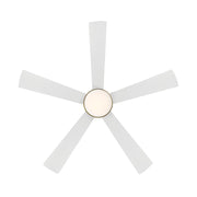WAC F-053L Eclipse 54" Smart Ceiling Fan with LED Light Kit