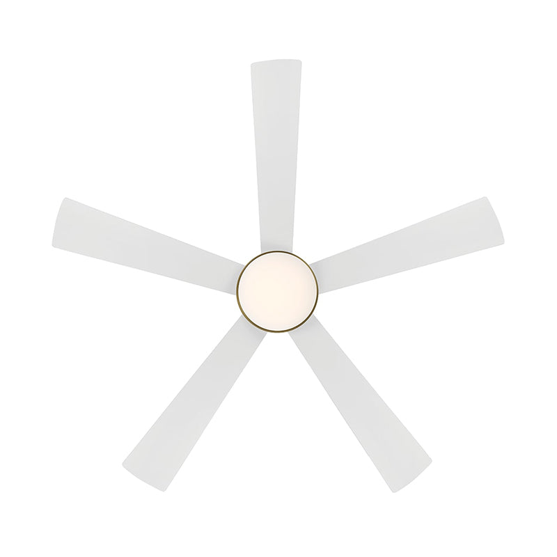 WAC F-053L Eclipse 54" Smart Ceiling Fan with LED Light Kit
