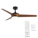 WAC F-054L Mod 54" Smart Ceiling Fan with LED Light Kit