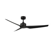 WAC F-056 Stella 60" Smart Ceiling Fan - Matte Black