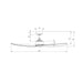 WAC F-056 Stella 60" Smart Ceiling Fan