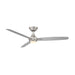 WAC F-060L Blitzen 54" Smart Ceiling Fan with LED Light Kit - Brushed Nickel