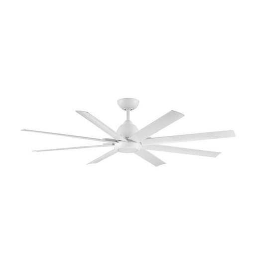 WAC F-064 Mocha XL 66" Smart Ceiling Fan - Matte White