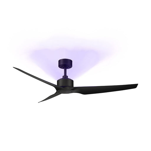 WAC F-069U Terminator 60" Smart Ceiling Fan - Matte Black