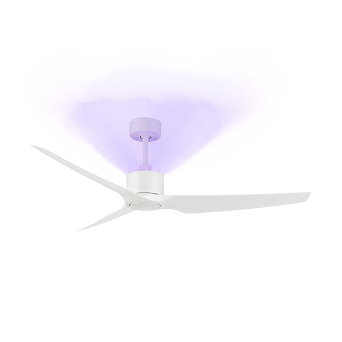 WAC F-069U Terminator 60" Smart Ceiling Fan - Matte White