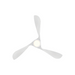 WAC F-074L Swirl 54" Outdoor Smart Ceiling Fan with LED Light Kit, 4CCT Selectable