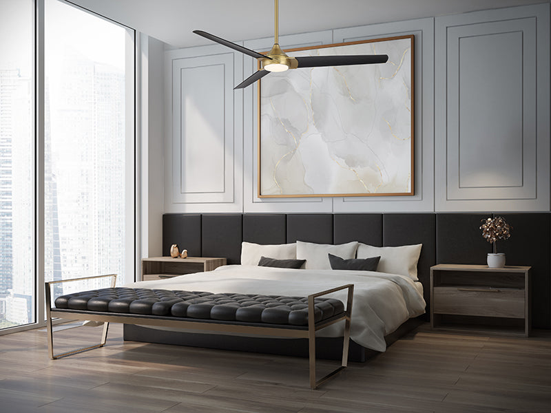 WAC F-088L Zelda 60" Smart Ceiling Fan with LED Light Kit