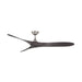 WAC F-089 Malibu 70" Smart Ceiling Fan - Brushed Nickel