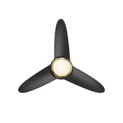 WAC F-094L Loft 38" Smart Ceiling Fan with LED Light Kit