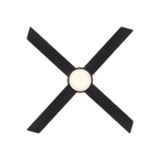 WAC F-106L Quade 52" Ceiling Fan with LED Light Kit - Matte Black