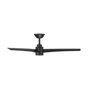 WAC F-109L Novelle 52" Outdoor Smart Ceiling Fan with LED Light Kit, 4CCT Selectable - Matte Black