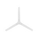 WAC F-109L Novelle 52" Outdoor Smart Ceiling Fan with LED Light Kit, 4CCT Selectable - Matte White