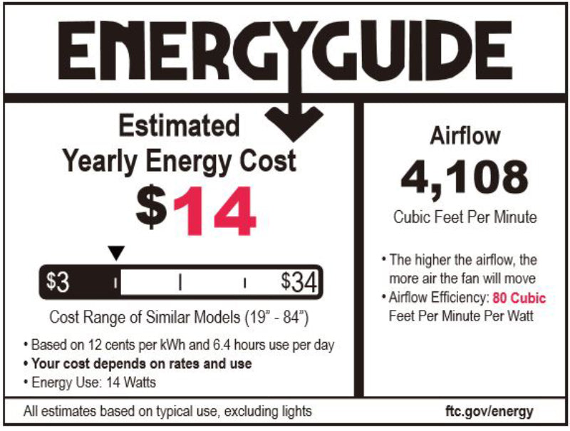 Minka Aire F1001 Dyno XL 60" Smart Ceiling Fan with LED Light Kit