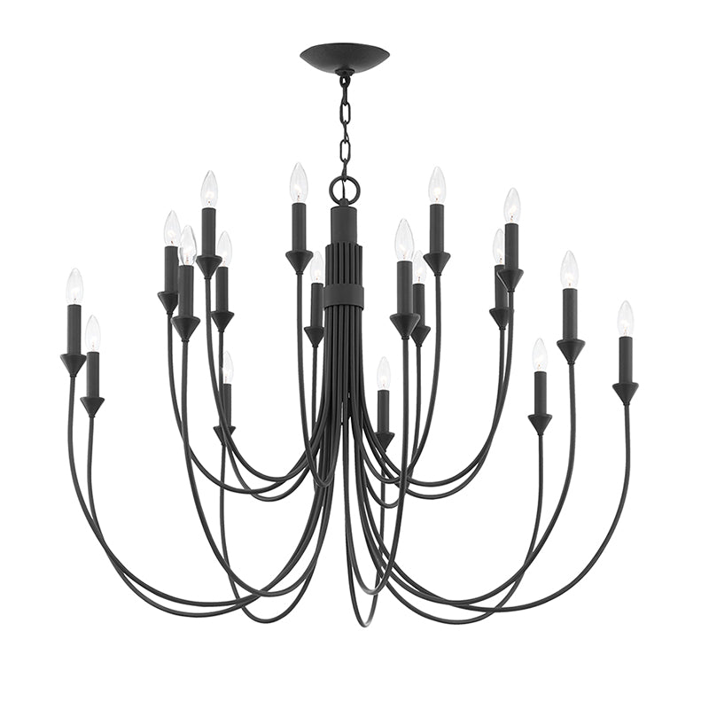 Troy F1018 Cate 18-lt 42" Chandelier