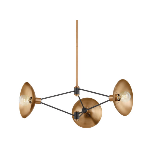 Troy F1036 Axel 3-lt 36" Chandelier
