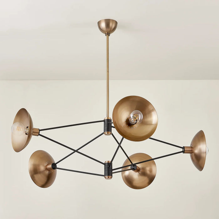 Troy F1050 Axel 5-lt 50" Chandelier
