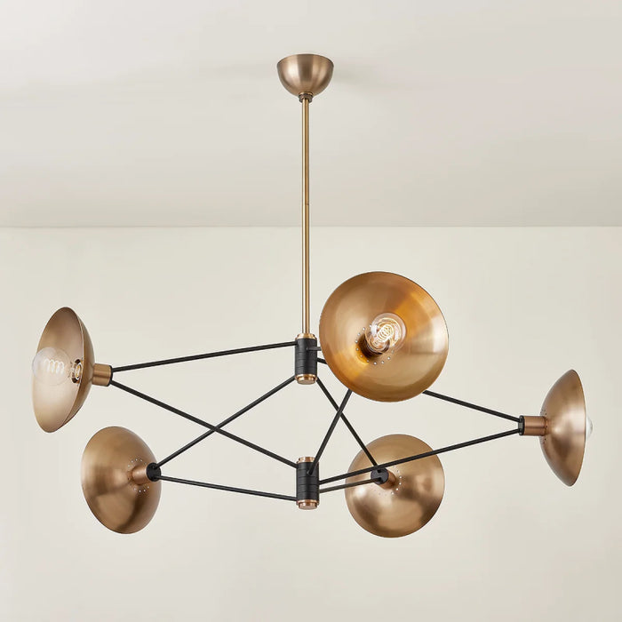 Troy F1050 Axel 5-lt 50" Chandelier