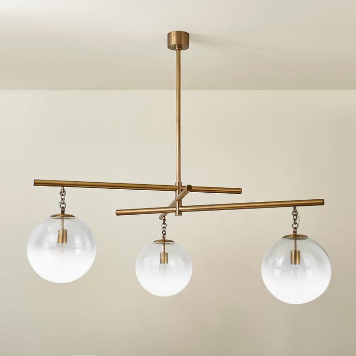 Troy F1059 Wade 3-lt 59" Chandelier