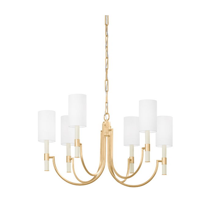 Troy F1131 Gustine 6-lt 31" Chandelier