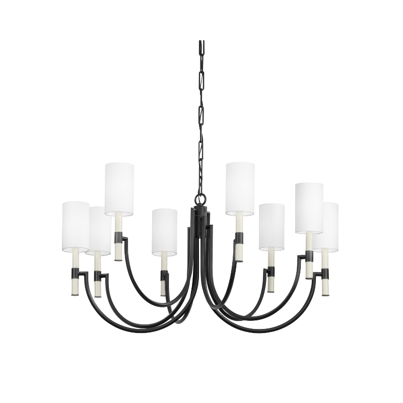 Troy F1140 Gustine 8-lt 42" Chandelier