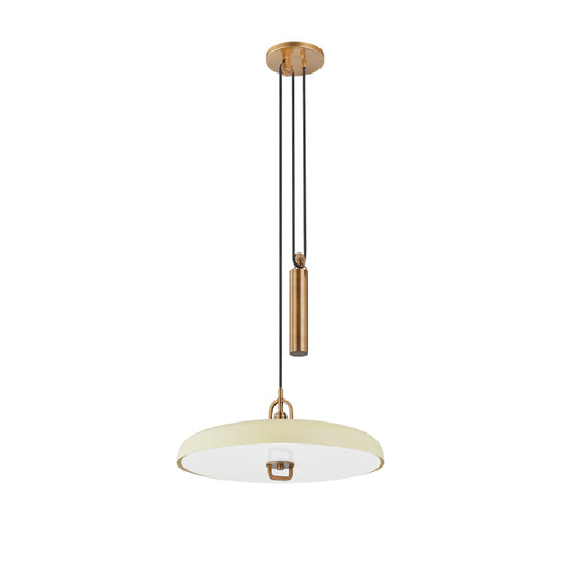 Troy F1618 Plummet 1-lt 18" LED Pendant - Soft Sand