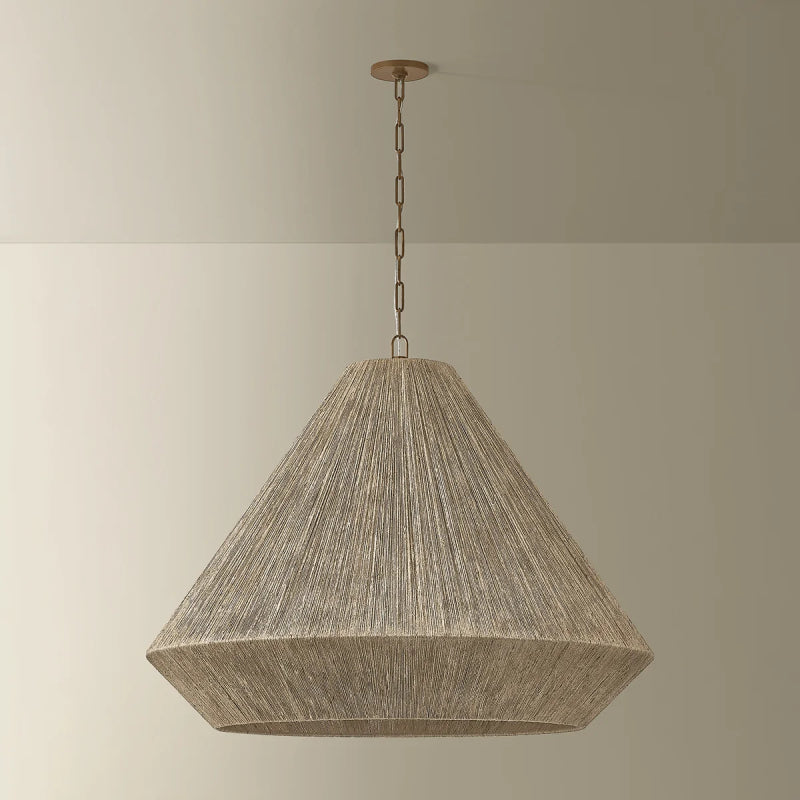 Troy F1640 Keats 5-lt 40" Pendant - Patina Brass