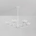 Troy F2040 Arcata 6-lt 40" Chandelier - Gesso White