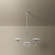 Troy F2127 Pacific 3-lt 27" LED Chandelier