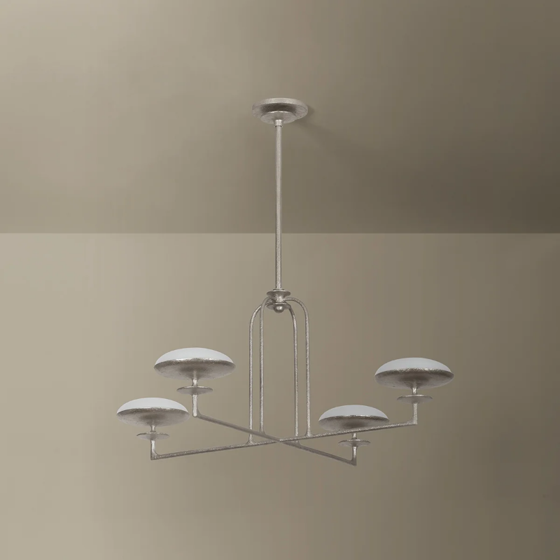 Troy F2139 Pacific 4-lt 39" LED Chandelier
