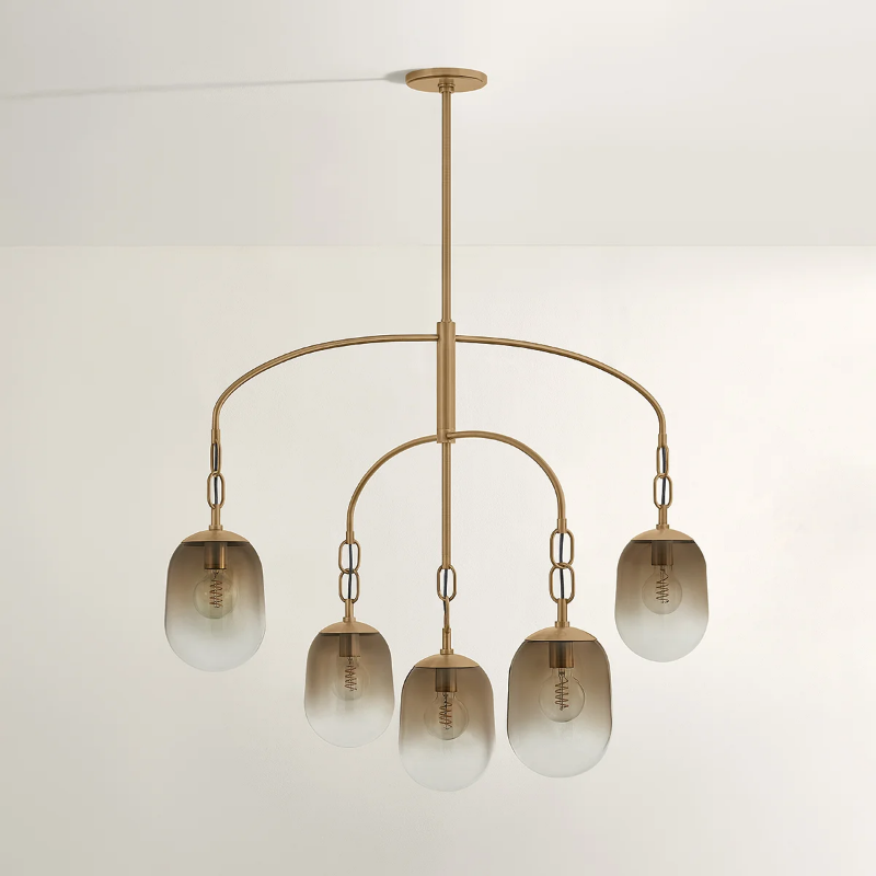 Troy F2542 Harvey 5-lt 42" Chandelier