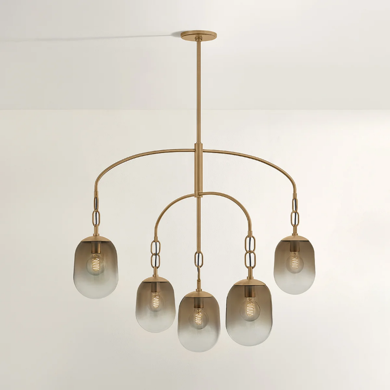 Troy F2542 Harvey 5-lt 42" Chandelier
