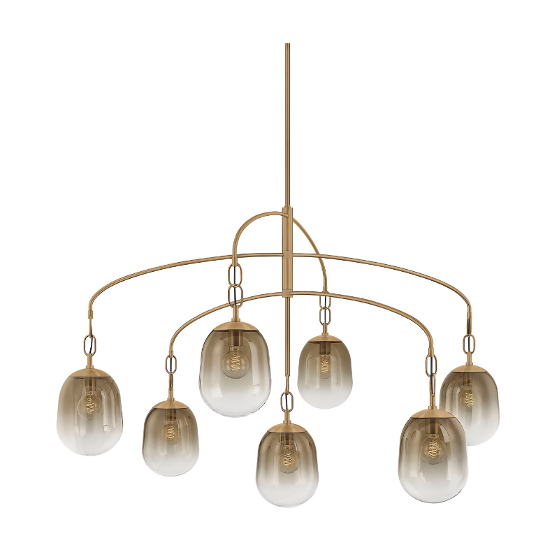 Troy F2559 Harvey 7-lt 59" Chandelier