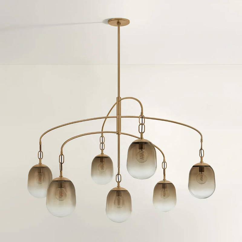 Troy F2559 Harvey 7-lt 59" Chandelier
