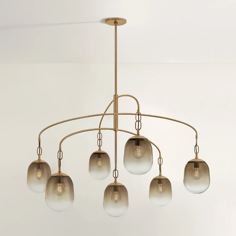 Troy F2559 Harvey 7-lt 59" Chandelier